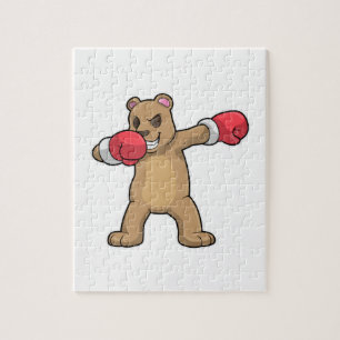 Puzzle El oso como boxeador en Boxing & Hip Hop Dance Dab
