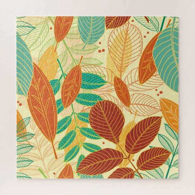 Puzzle El otoño deja un patrón sin foco (Vertical)