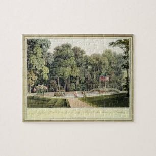 Puzzle El pabellón chino en los jardines de Laxenburg,