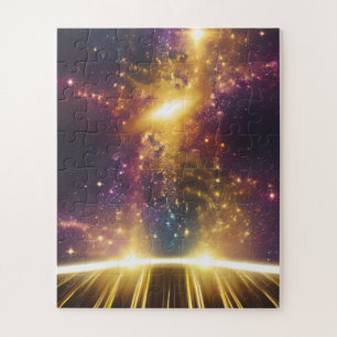Puzzle El paisaje asombroso de la estrella de astronomía