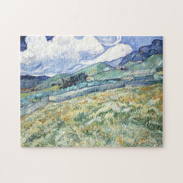 Puzzle El paisaje de Van Gogh desde Saint-Rémy (Horizontal)