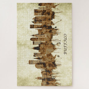 Puzzle El paisaje urbano de Buffalo en Nueva York