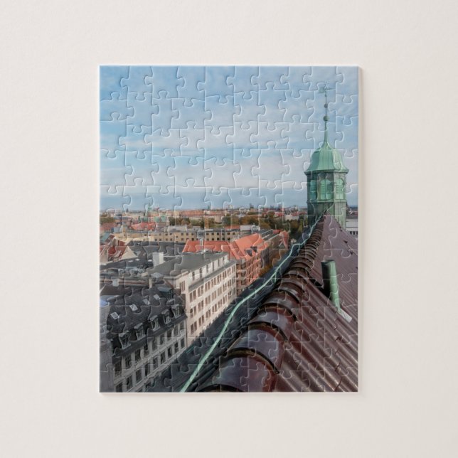 Puzzle El paisaje urbano de Copenhague (Vertical)