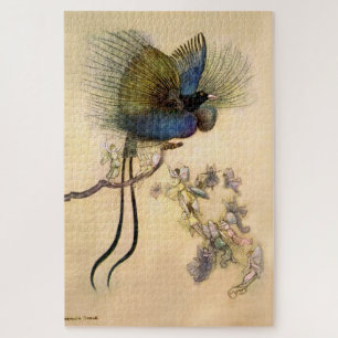 Puzzle “El pájaro más hermoso” de Warwick Goble