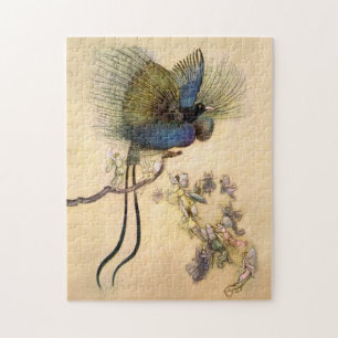 Puzzle “El pájaro más hermoso” de Warwick Goble