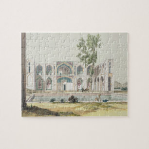 Puzzle El palacio del Tchar-Bolso en Isfahán, Persia,