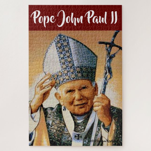 Puzzle EL Papa Juan Pablo II JIGSAW PUZZLE... EL PAPA POL (Vertical)