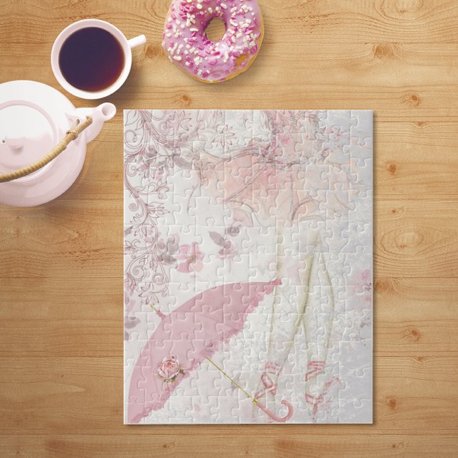 Puzzle El paraguas de los bailarines de ballet (Subido por el creador)