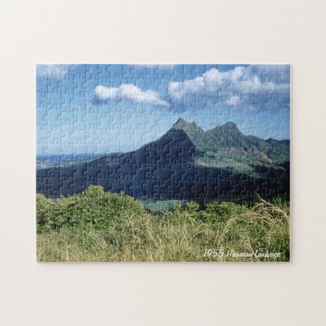 Puzzle El paraíso montañés de Hawái Flora (Horizontal)