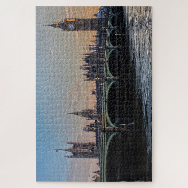 Puzzle El Parlamento de Londres y el Big Ben de Inglaterr (Vertical)