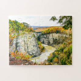 Puzzle El parque estatal Letchworth sobredimensionado en 
