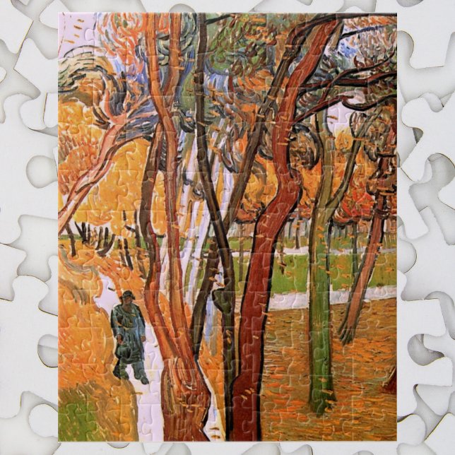 Puzzle El Paseo: Hojas Caídas de Vincent van Gogh (Subido por el creador)