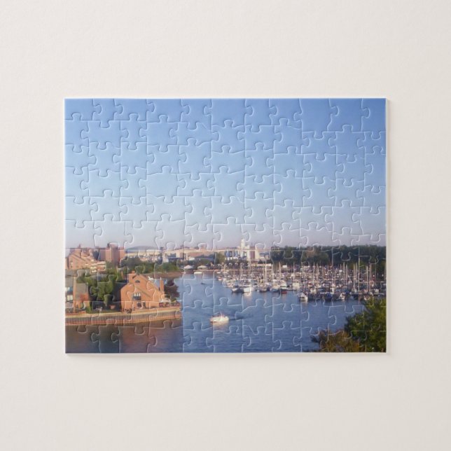 Puzzle El paseo marítimo (Horizontal)
