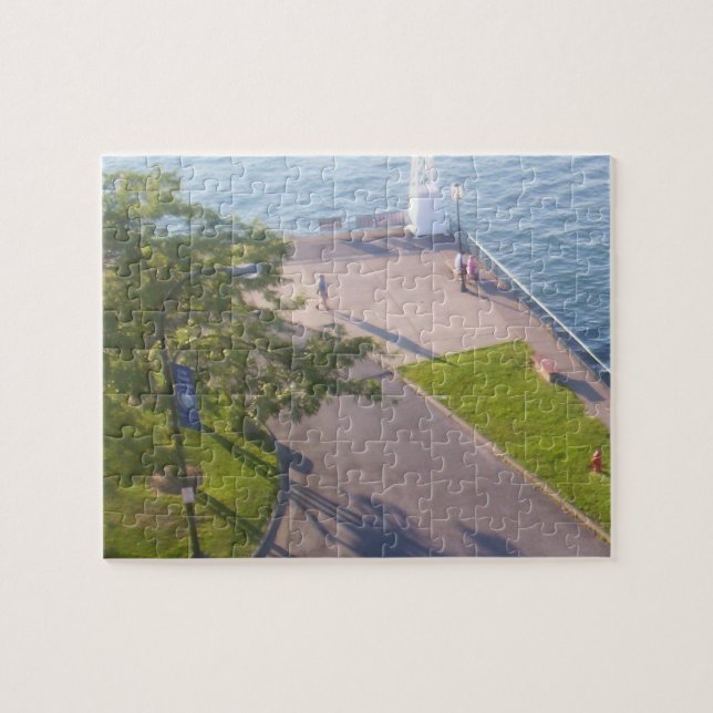 Puzzle El paseo marítimo (Horizontal)