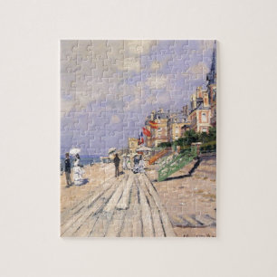 Puzzle El paseo marítimo en Trouville Claude Monet