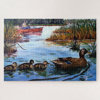 PUZZLE EL PATO DE PESCADOR