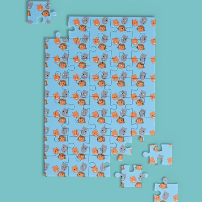 Puzzle El patrón de las cabezas flotantes de los esbirros (Subido por el creador)