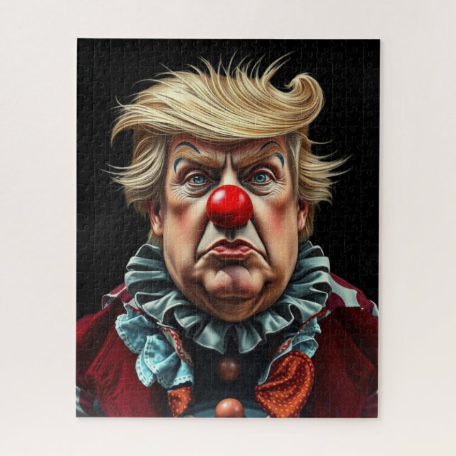 Puzzle El payaso gracioso de Donald Trump (Vertical)