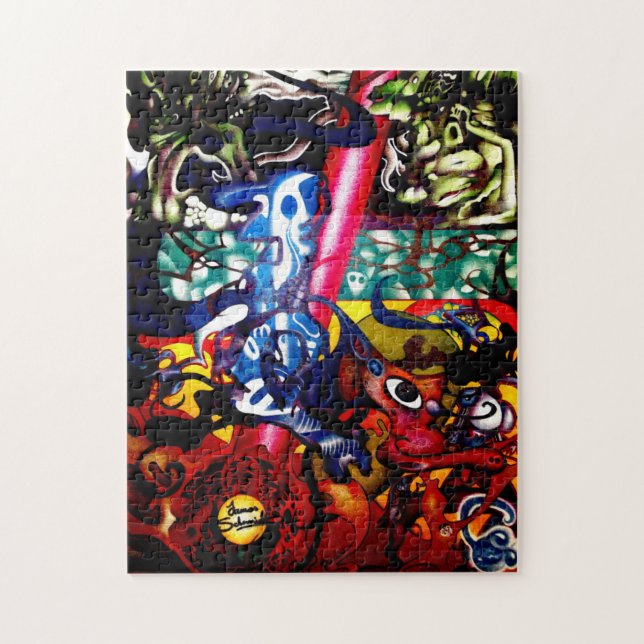 Puzzle el pedazo del colector MUY RARO único del (Vertical)