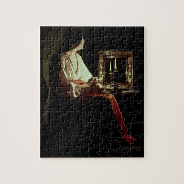 Puzzle El Penitent Magdalen, c.1638-43 (aceite en lona) (Vertical)