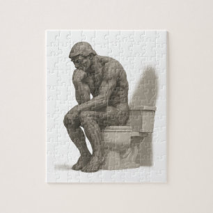 Puzzle El pensador en el trono