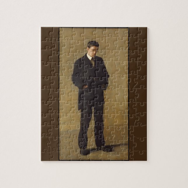 Puzzle El pensador: Retrato de Louis N. Kenton (Vertical)