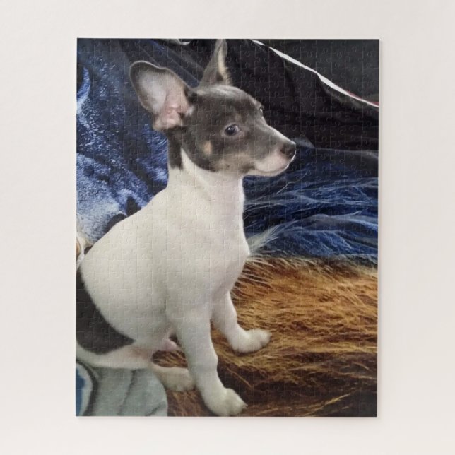 PUZZLE EL PEQUEÑO PERRO DE CHIHUAHUA (Vertical)