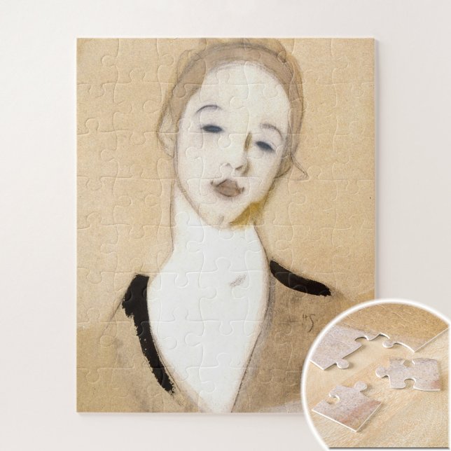 Puzzle El pequeño sirviente, Helene Schjerfbeck (Subido por el creador)