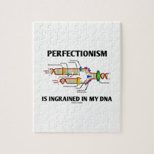 Puzzle El perfeccionismo Ingrained en mi DNA (el humor)