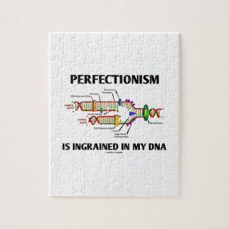 Puzzle El perfeccionismo Ingrained en mi DNA (el humor)