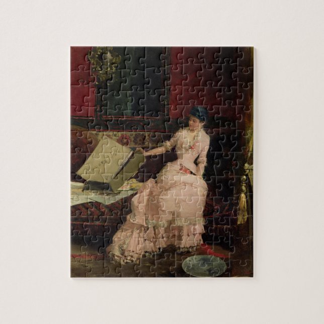 Puzzle El perito elegante, 1883 (aceite en lona) (Vertical)