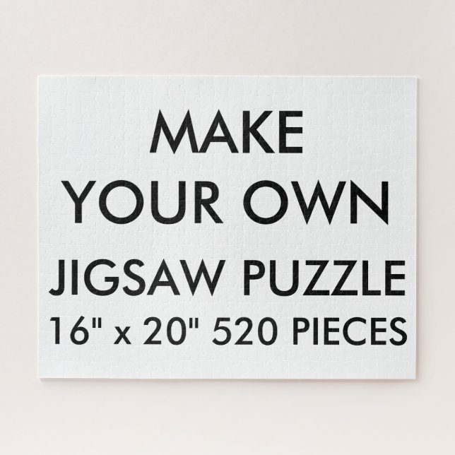 Puzzle El personalizado personalizó 16" x20" PC del (Horizontal)