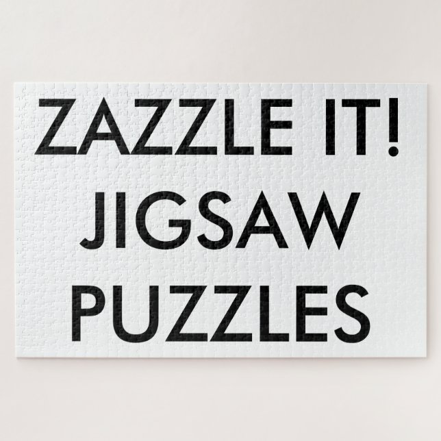 Puzzle El personalizado personalizó el gigante 30"" el (Horizontal)