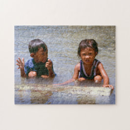 Puzzle ¡El Pescado Era Tan Grande!