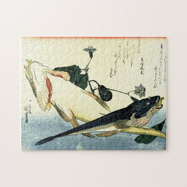 Puzzle El pescado japonés de Kochi (Bartail Flathead) Hir (Horizontal)
