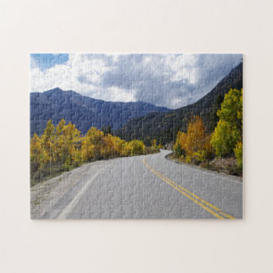 Puzzle El pico de Rinker de Colorado en la carretera 82 c