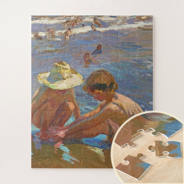Puzzle El pie herido, Joachin Sorolla (Subido por el creador)