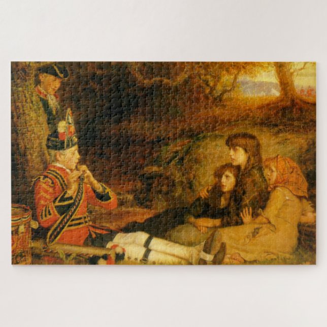 Puzzle El Piper (de John Everett Millais) (Horizontal)