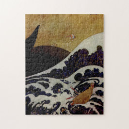 Puzzle El poderoso pez de Edmund Dulac