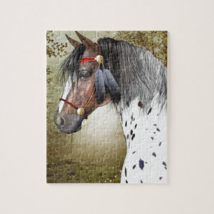 Puzzle El pony indio