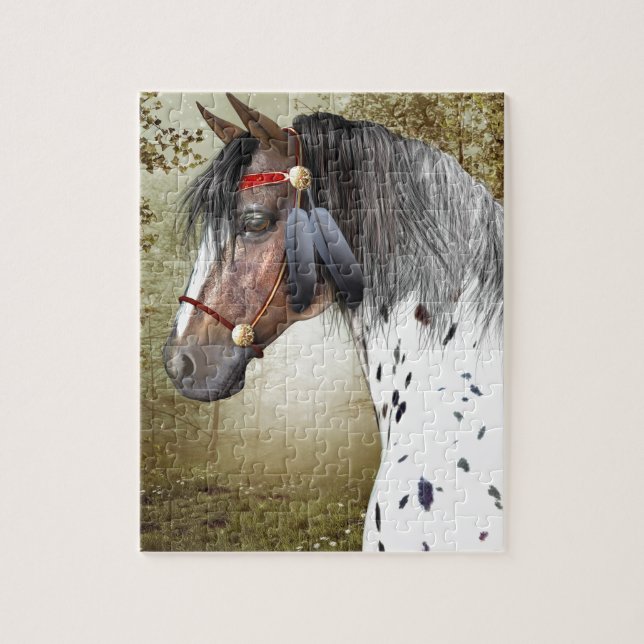 Puzzle El pony indio (Vertical)