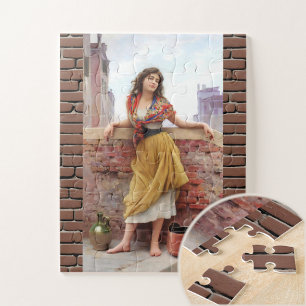 Puzzle El portador de agua de Eugene Blaas, Arte