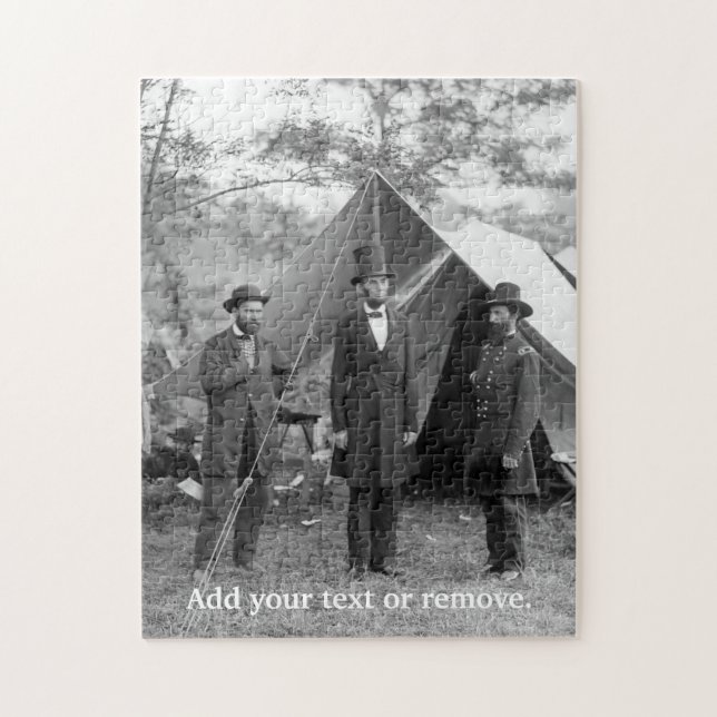 Puzzle El Presidente Abrahem Lincoln durante la guerra ci (Vertical)