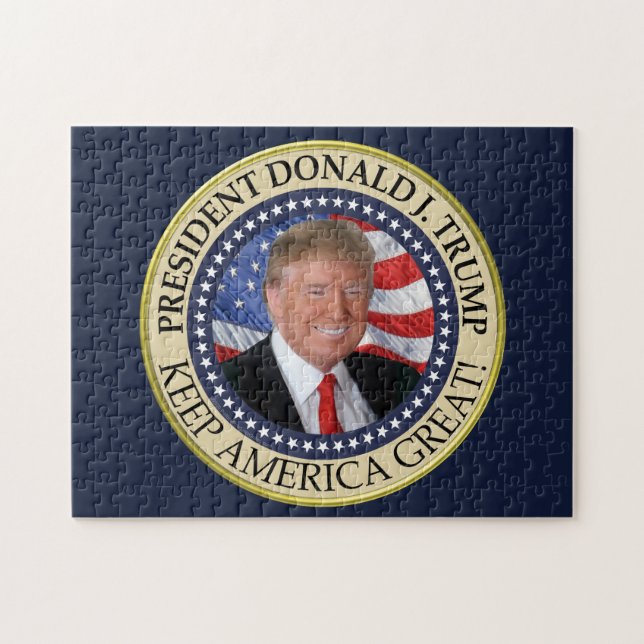 Puzzle El presidente Donald Trump 2020 hace grande a Esta (Horizontal)