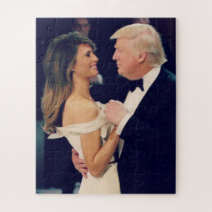 Puzzle El presidente Trump y el baile de Melania