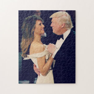 Puzzle El presidente Trump y la danza de Melania