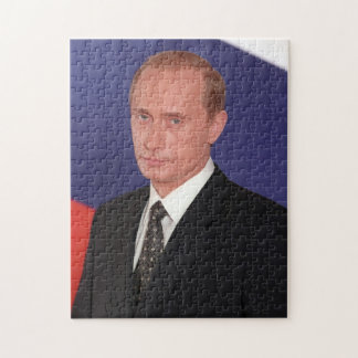 Puzzle El presidente Vladimir Putin retrata el rompecabez