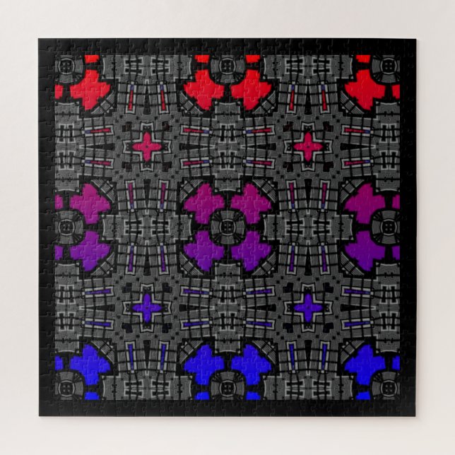 Puzzle El primer arte caleidoscopio del volumen trece (Vertical)