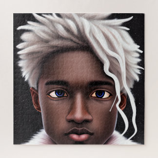 Puzzle El príncipe helado Melanin Black Boy Magic Bruh Wi