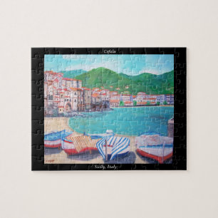 Puzzle El pueblo pesquero de Cefalu -